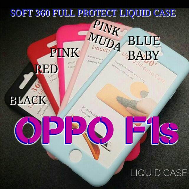 OPPO F1s SOFT 360 LIQUID CASE OPPO F1s BABY SKIN 360 F1s A59 360°