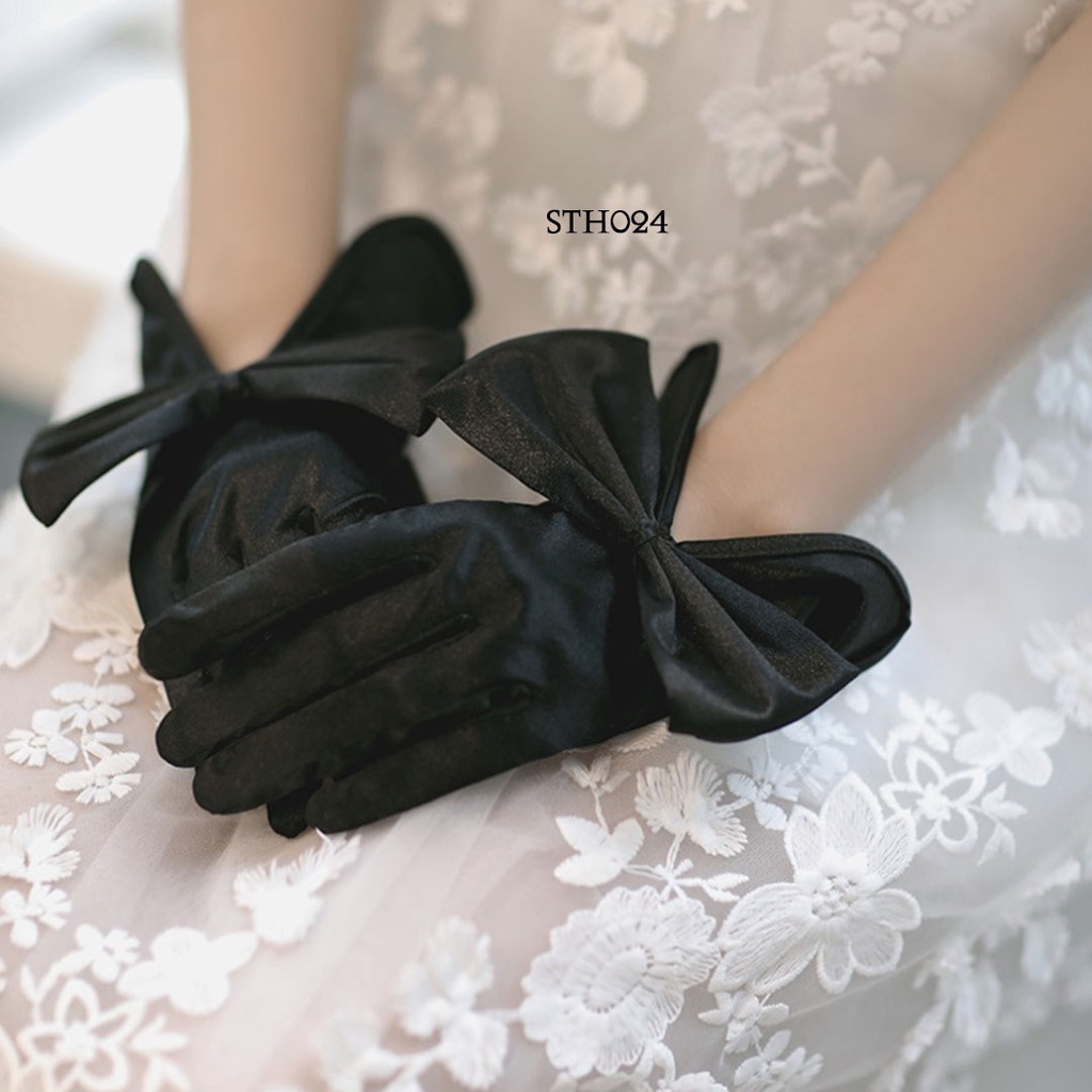 [PRODUCT NEW] GLOVES SARUNG TANGAN HITAM PENDEK FULL FINGER STH024