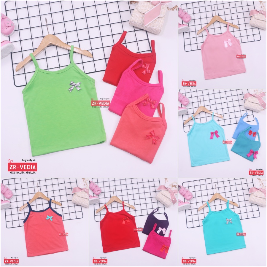 Lova Tanktop uk 3-18 Bulan / All Size Setelan Baby Pakaian Anak Bayi Perempuan Baju Murah Export