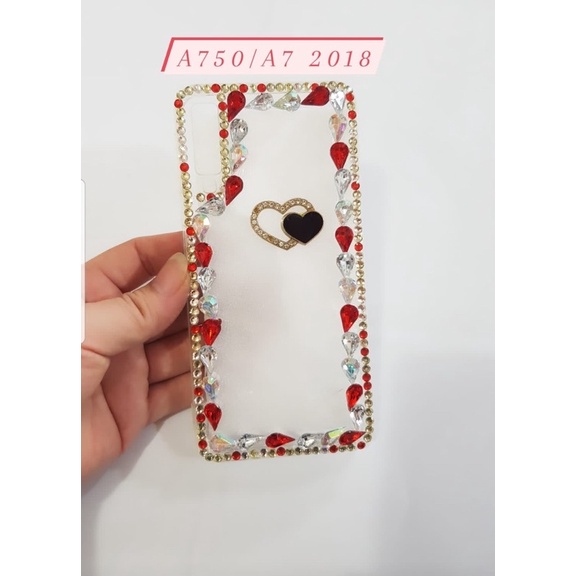 CASE BLINK-BLINK TRANSPARAN SAMSUNG A750/A7 2018 -BENUA DUNIA