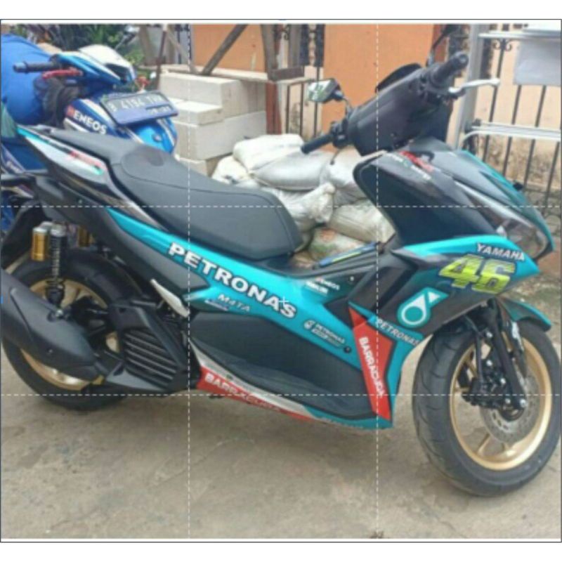 Decal FullBody Yamaha New Aerox155 Petronas