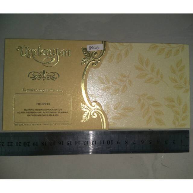 Undangan erba hardcover - 9913