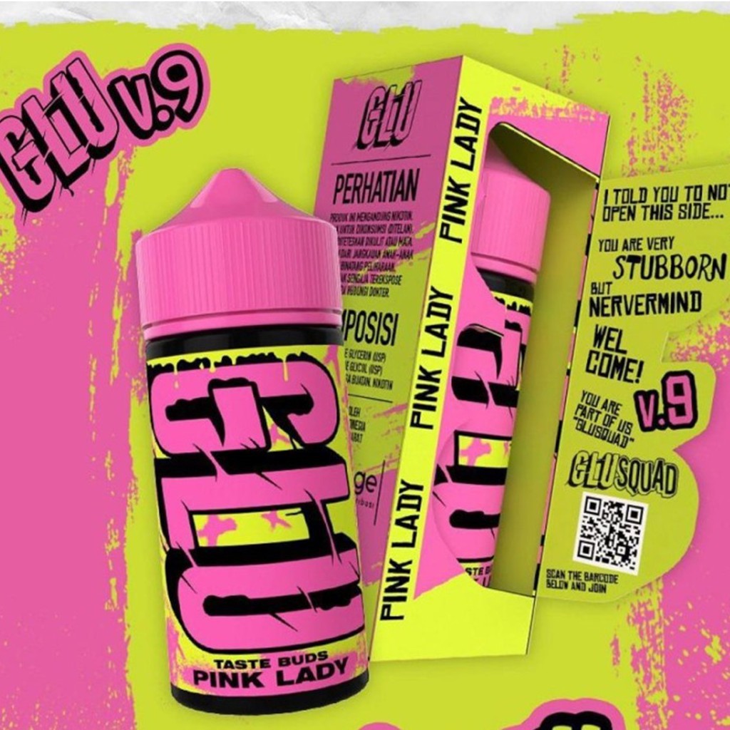 LIQUID GLU V9 PINK LADY BY FATHIBA 60ML