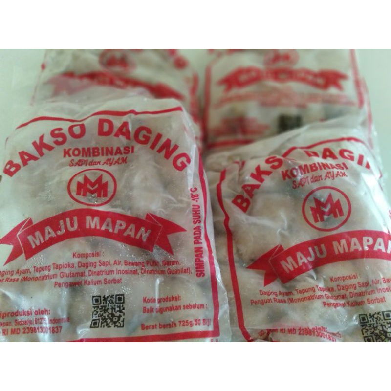 

Bakso Daging Maju Mapan (merah)