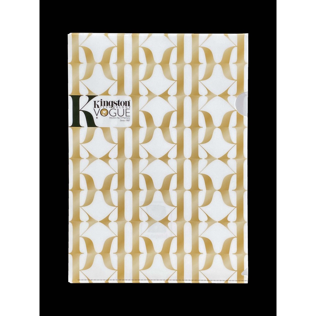 Map L plastik Kingston folio document sleeve elegant