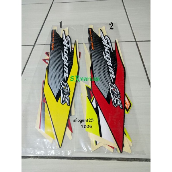 STRIPING SHOGUN 125 SP 2006 UNTUK MODEL STANDAR ATAU ORI
