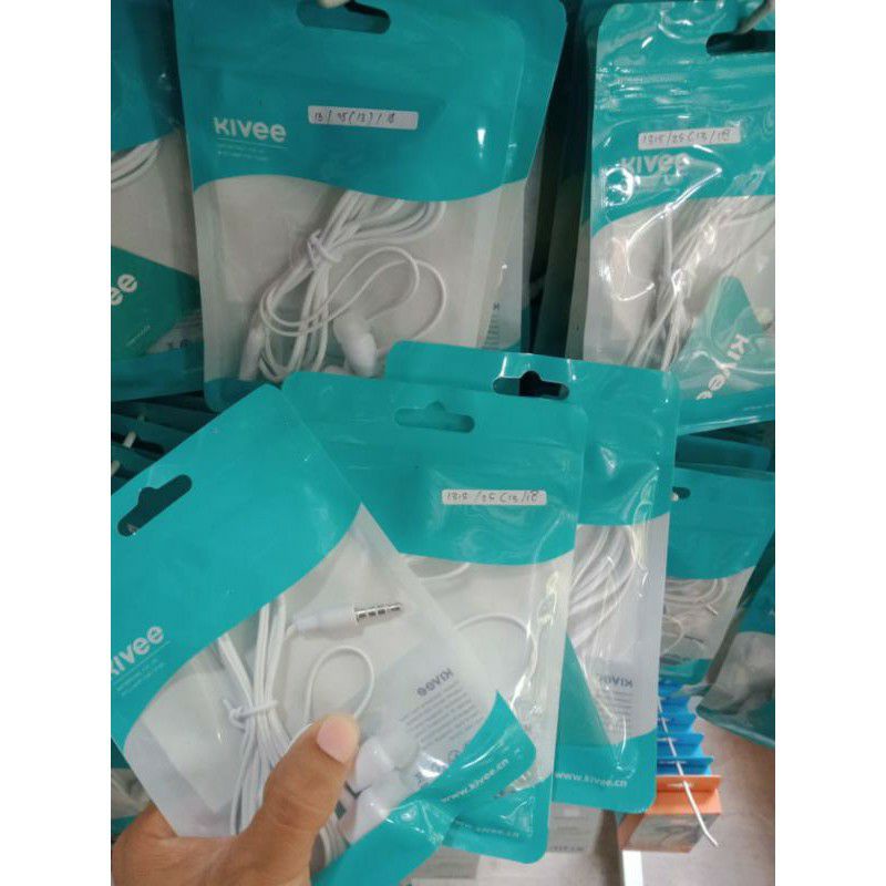 Kivee Headset Earphone Super Bass KV-MT53Y Innovational Fof Life Hadsfree 360° Surround Earphones