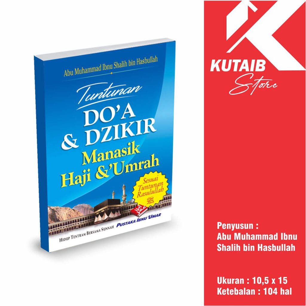 Jual Doa Dan Dzikir Manasik Haji Dan Umrah Pustaka Ibnu Umar