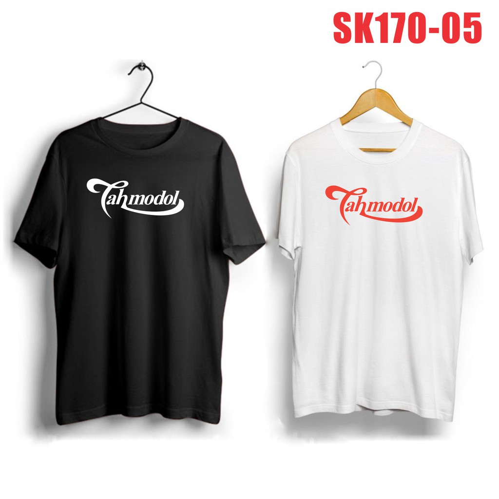 PROMO!!! KAOS PLESETAN LOGO TAH MODOL LOGO LUCU, BAHAN KAOS COMBED 30S