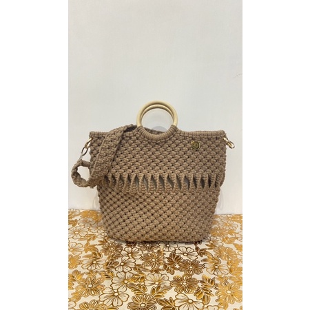Macrame Tote Bag