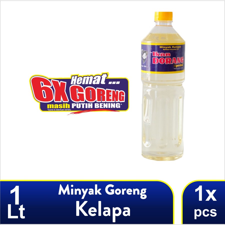 Ikan Dorang Spesial - Minyak Goreng Kelapa 1 L