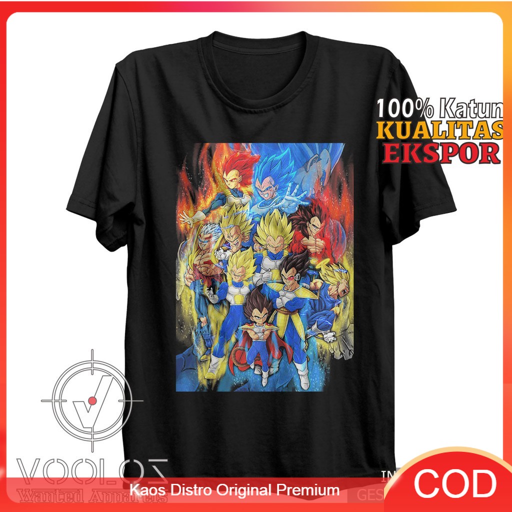 Kaos Tshirt Anime Jepang Sablon DTF Premium Kekinian Lengan Pendek Pria bahan Katun Cotton Combed 30