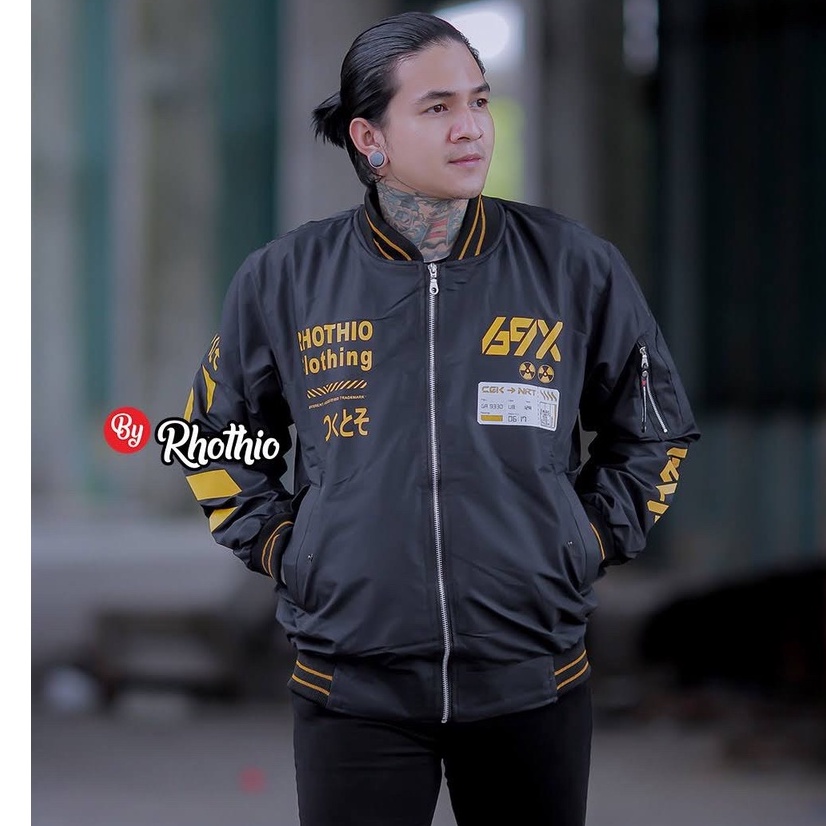 JD - JAKET MOTOR PRIA TERBARU / JAKET BOMBER BASEBALL PRIA PREMIUM PARASUT ANTI AIR &amp; ANTI ANGIN WATERPROOF WINDPROOF ORIGINAL