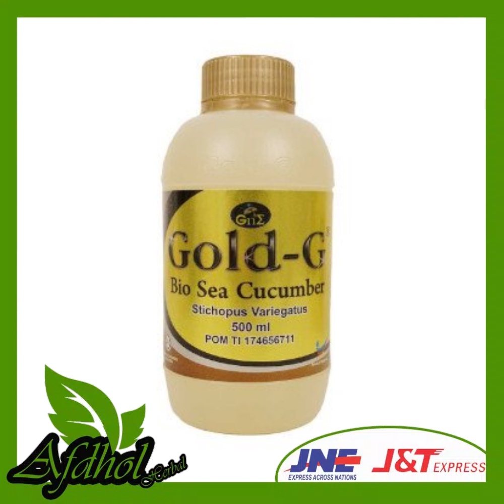 Jelly Gamat Gold G Bio Sea Cucumber Ori isi 500 ml