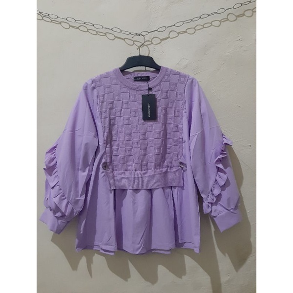 ATASAN ZARA WOMAN/ATASAN ZARA/ATASAN LILAC/RAJUT ZARA WOMAN