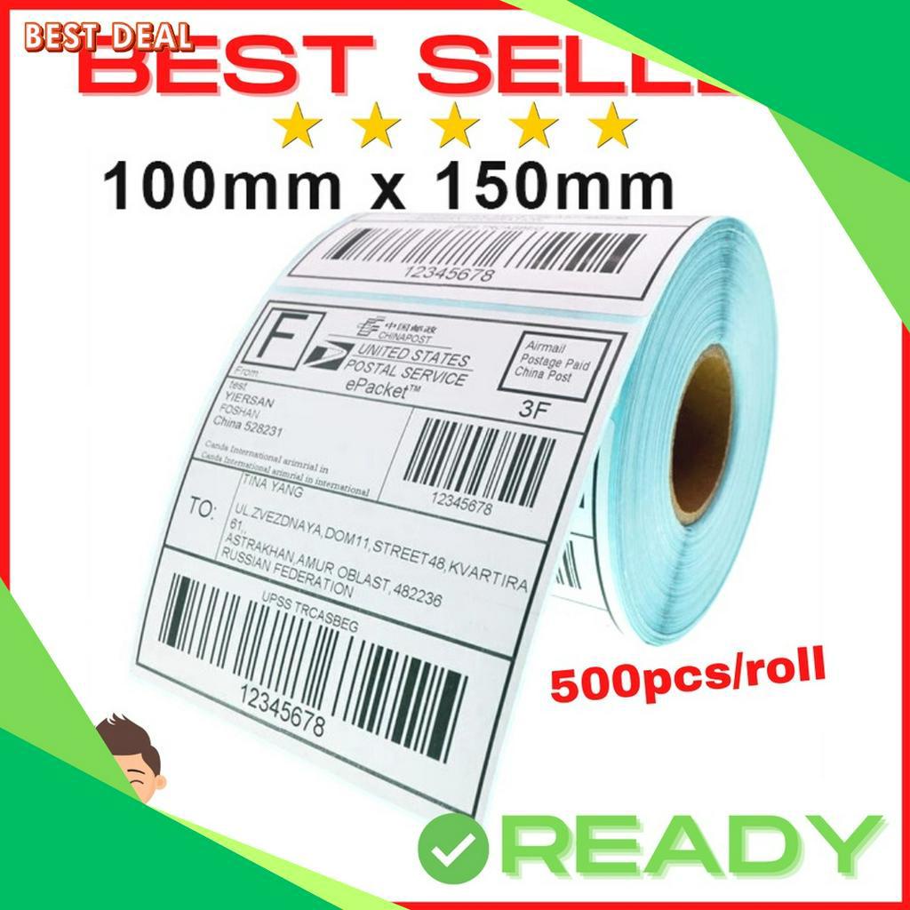 

SENSASIONAL LABEL THERMAL 1 X 15 mm KERTAS BARCODE STICKER DIRECT THERMAL KERTAS TERMAL