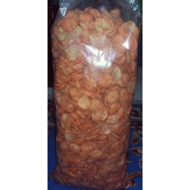 

Basreng bakso goreng super pedas kemasan 500gram