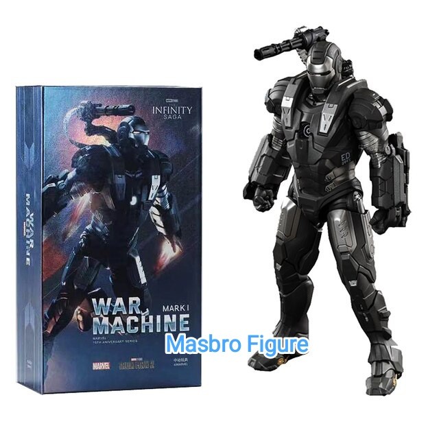 ZDToys Avengers Ironman 2 ZD Toys War Machine Mark 1 Infinity Figure