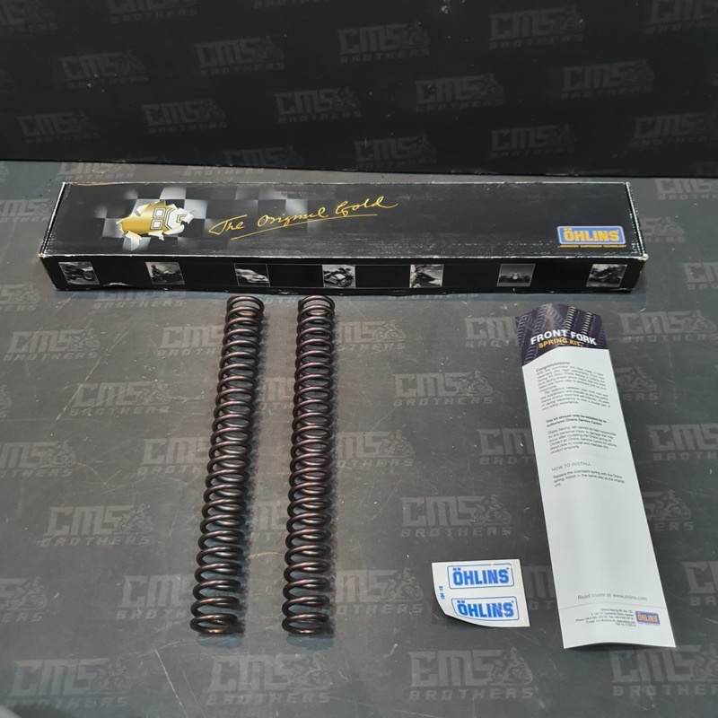Front Fork Spring Kit Per Shock Depan Ohlins Kawasaki Versys 650 Original