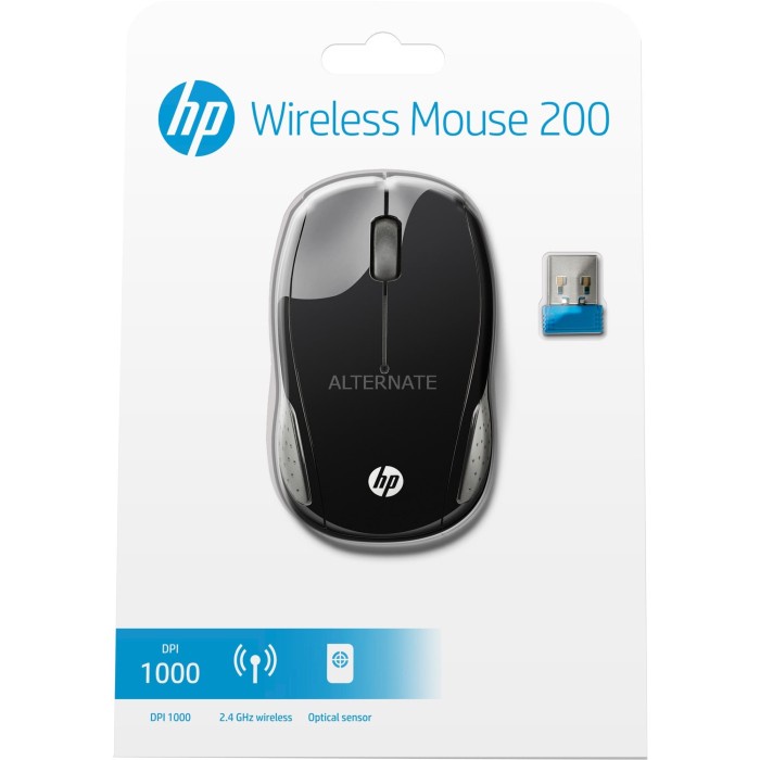 Mouse Wireless HP 200