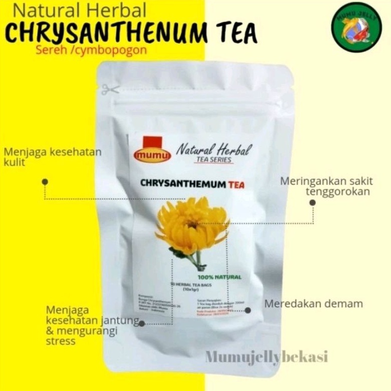 

TEH CRISAN CHRYSANTEMUM - TEH HERBAL KESEHATAN ISI 10pcs