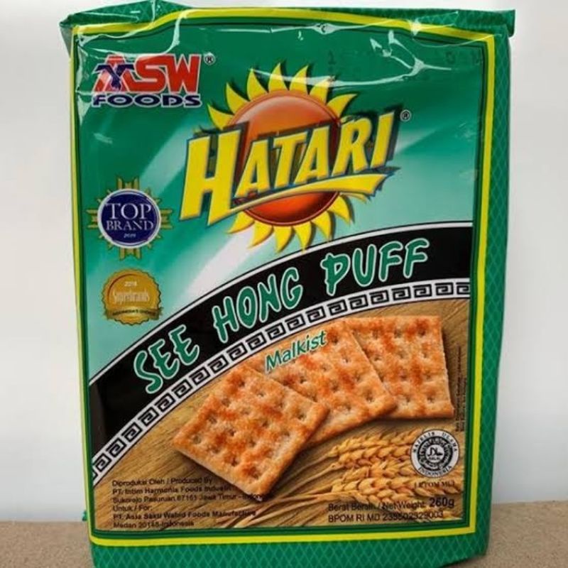

Hatari Sehong Puff Malkist 260gr