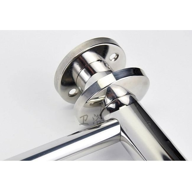 304 Stainless Steel Handuk Bar Batang Tunggal Double Rod Rak Handuk Cerah Kamar Mandi Kamar Mandi Liontin Handuk Bar