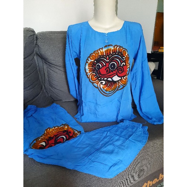 SET BARONG MUSLIM, BAJU LENGAN Panjang CELANA Panjang