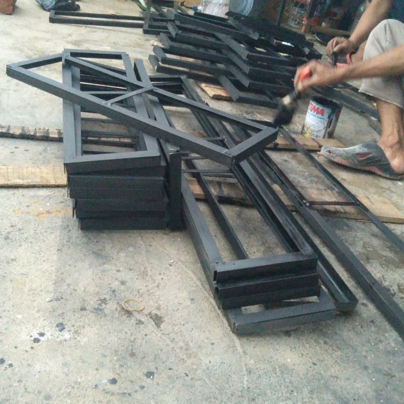 Rak ikan channa/cupang/hias 4 susun 100x17x120 8 toples 2/4 liter