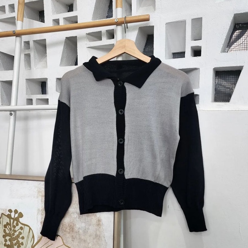 Outher Hana Rajut Cardigan Wanita Croope Terbaru