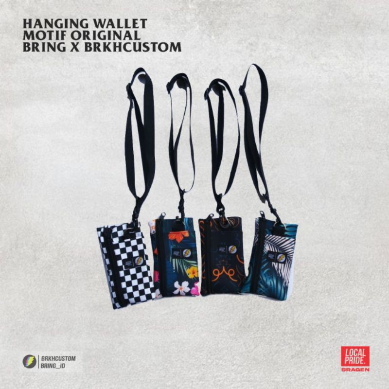 HANGING WALLET | WALLET | HP PRIA DAN WANITA MOTIF