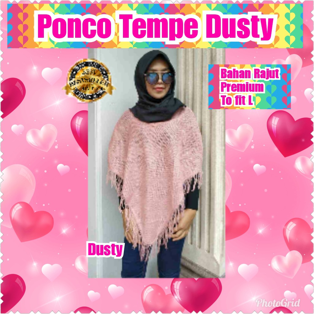 PONCO TEMPE MILO / DUSTY / NAVY / BLACK / TERMURAH