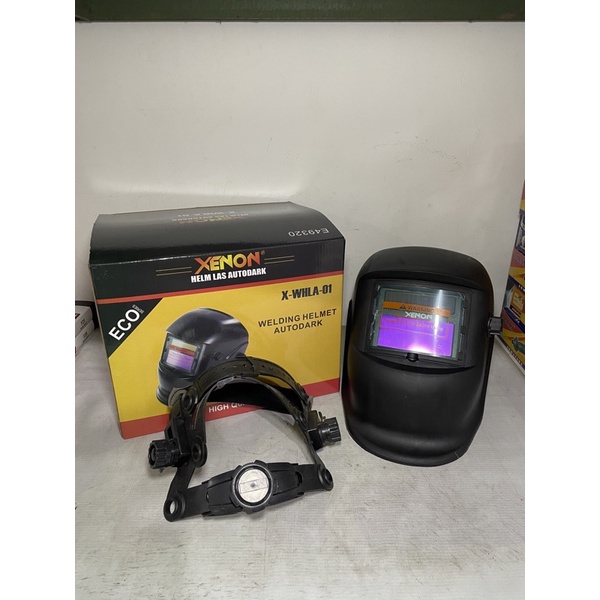 helm las auto dark xenon / helm las otomatis xenon / topeng kedok helm / xenon helm las auto dark / xenon helm las otomatis / helm las xenon / topeng las otomatis xenon / topeng kedok helm kacamata las listrik / welding helmet auto dark xenon