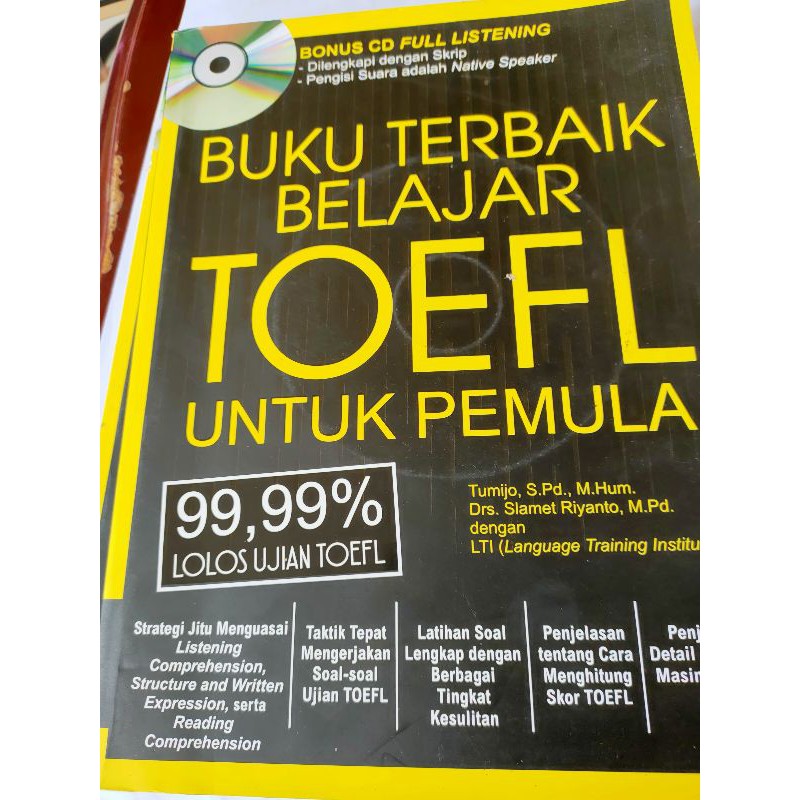Buku Terbaik Belajar Toefl Untuk Pemula Shopee Indonesia