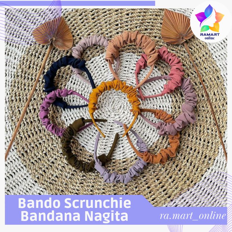 BANDO SCRUNCHIE | BANDANA NAGITA | BANDANA KOREA