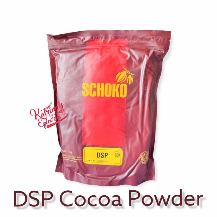 

SCHOKO DSP COCOA POWDER 1 KG DUTCH PROCESSED COKELAT BUBUK