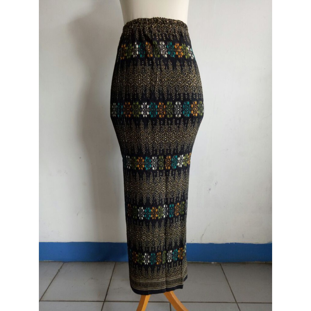 SB Collection Rok Plisket Kiya Maxi Panjang Jumbo Batik Wanita