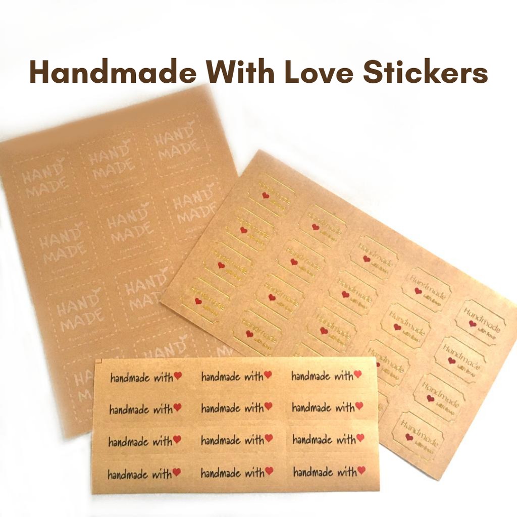 

Handmade With Love Stickes/ Stiker Ucapan Terimakasih Thankyou (1 LEMBAR)