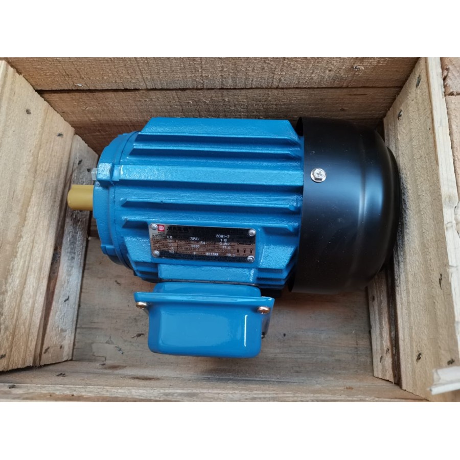 MAXPUMP EM100L-2 Dinamo 3kw Motor Listrik Induksi Dinamo 3 Phase 4 Hp 3000 Watt 380 Volt Casing Besi