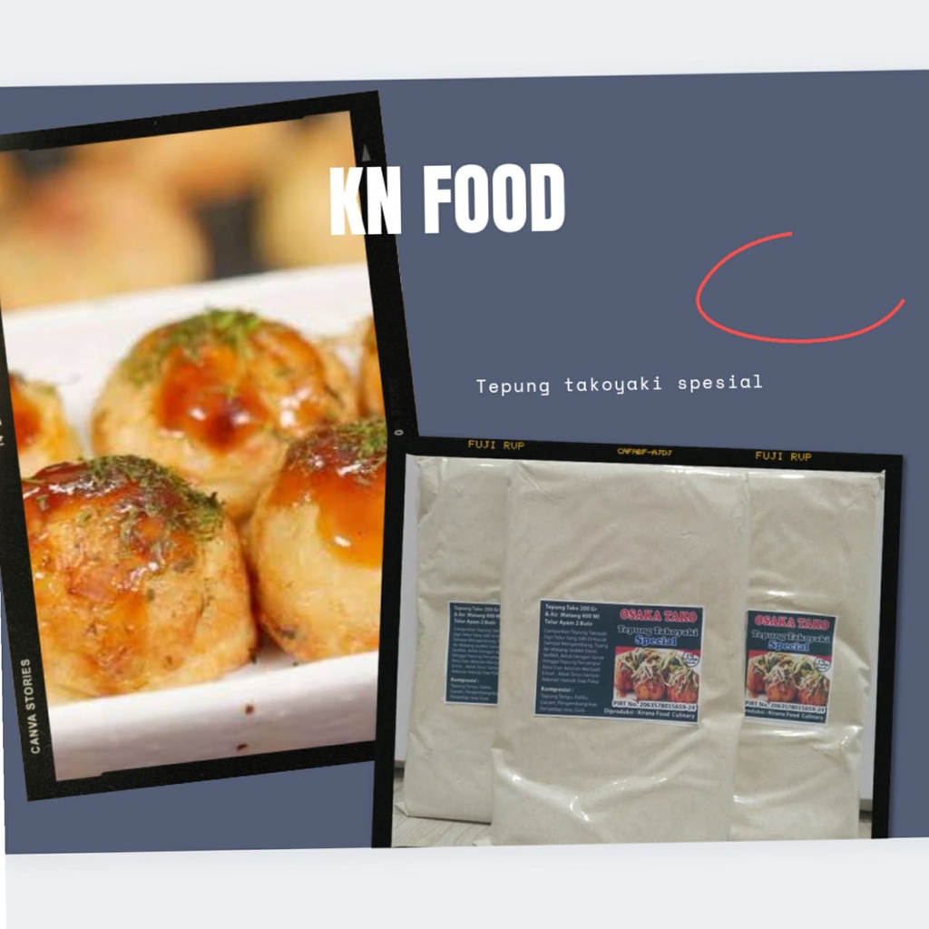 

Tepung Takoyaki Instan SPECIAL Tepung Special Takoyaki 1000 gr