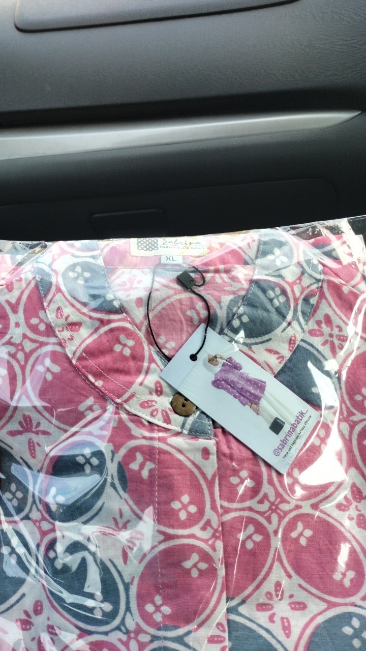 Set Batik Masker New Bianca Top Series Batik Modern By Sabrinabatik