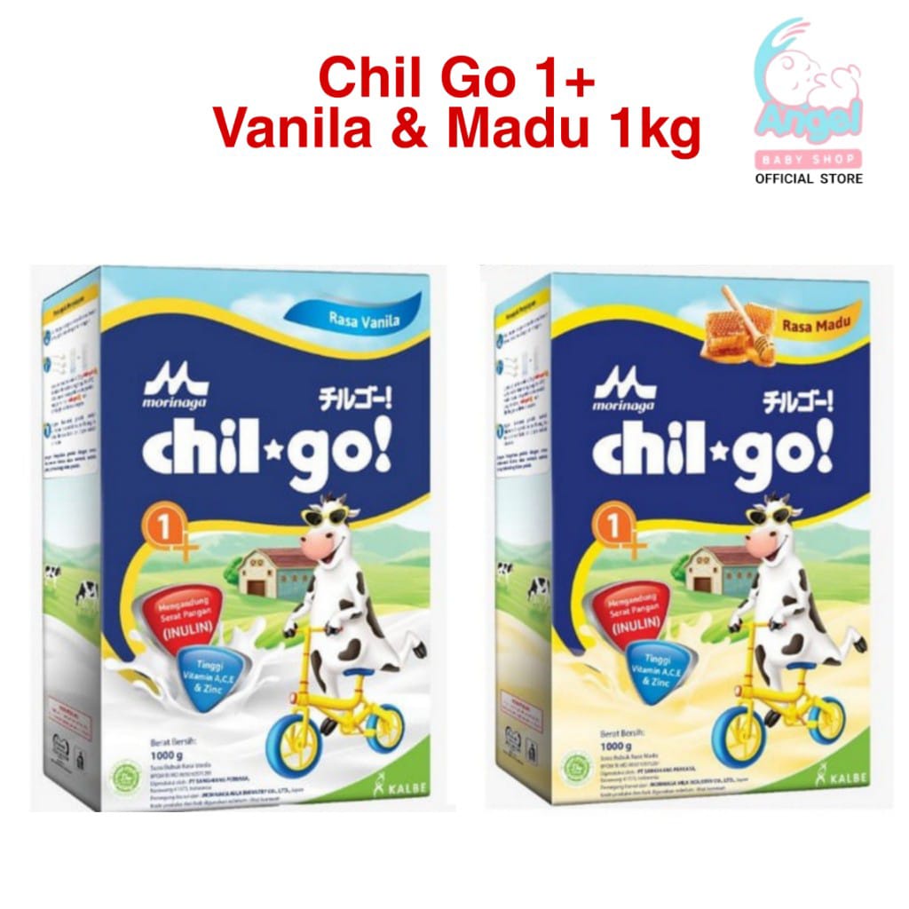 Chil Go Powder 1+ Vanila/Madu 1kg (PROMO BELI 2 BOX POTONGAN 10.000 POTONG TUTUP KEMASAN)