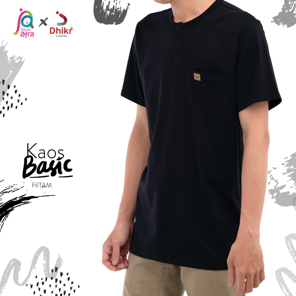 Kaos Sabr Basic Dewasa - Dhikr Clothes - Bahan Cotton combed 30s berkualitas premium
