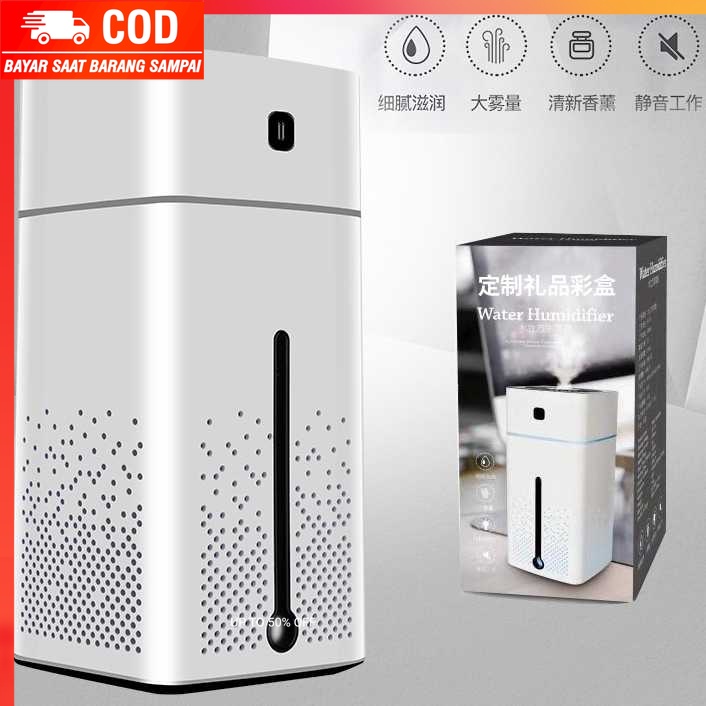 (100% BARANG ORI) Taffware Air Humidifier Aromatherapy Diffuser RGB 1000ml - HUMI KS-600