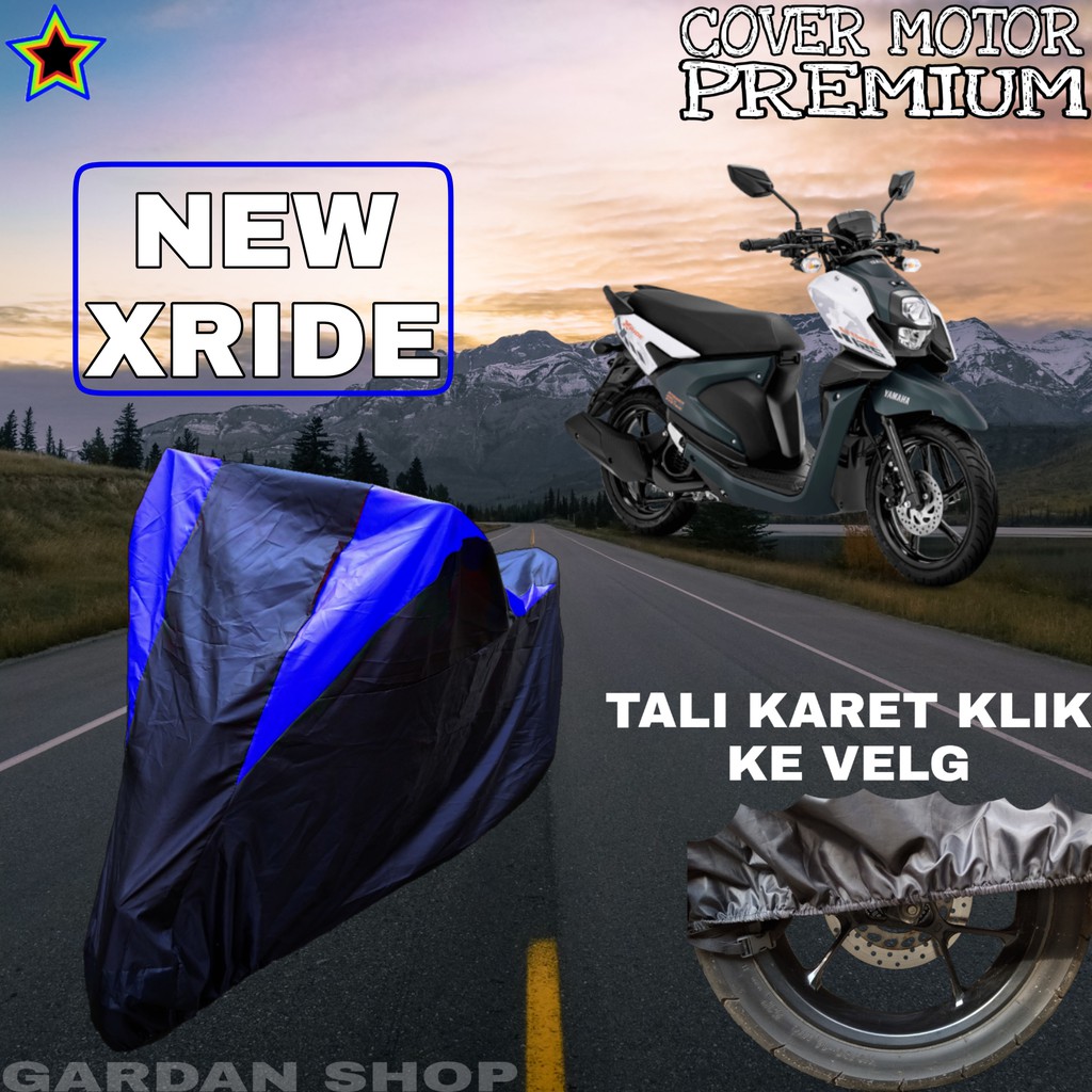 Sarung Mobil NEW XRIDE Hitam BIRU Body Cover Xride PREMIUM