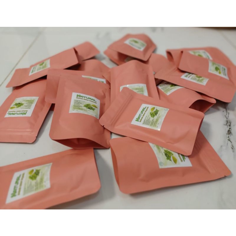 serbuk daun Kelor natural 20 gram serbuk moringa penghilang jerawat flak - masker kelor organik - maskerkelor organik masker wajah - bubuk kelor bubuk moringa