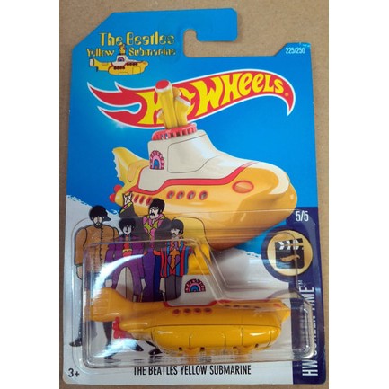Hotwheels The Beatles Yellow Submarine