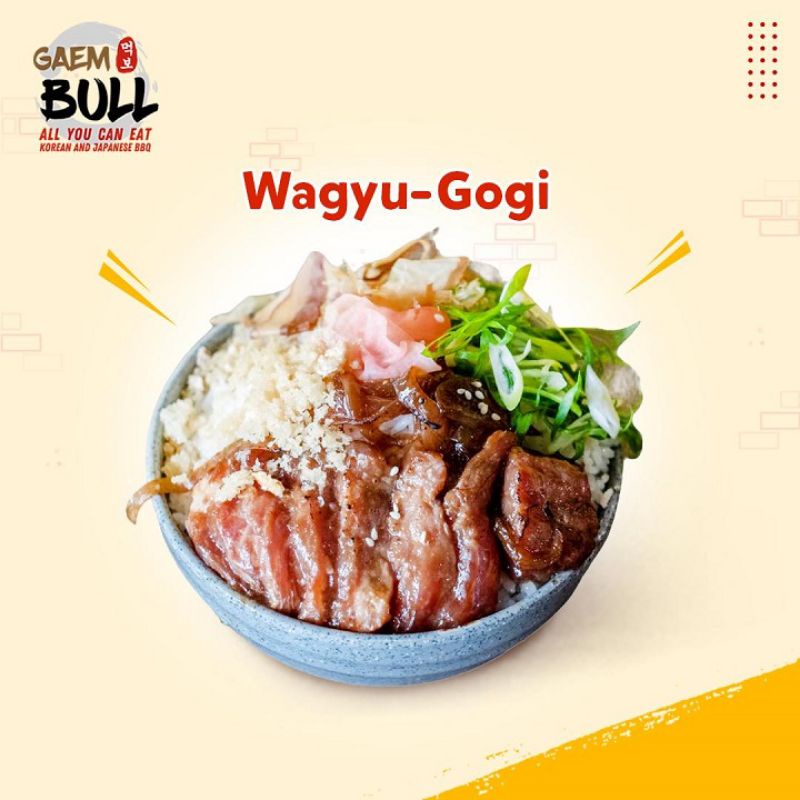 

Wagyu-gogi Rice Bowl