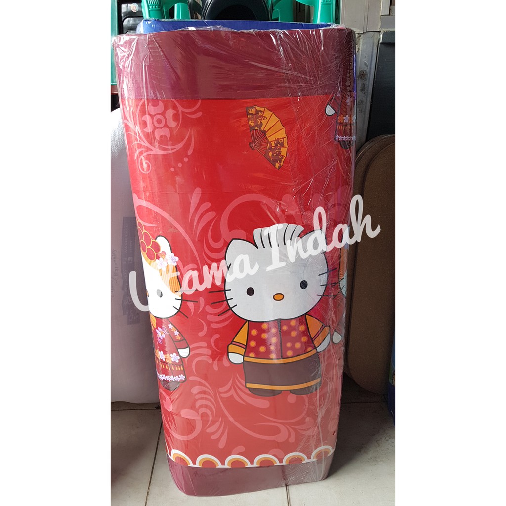 Kasur lipat lantai rebonded ukuran 120x200x6  cm