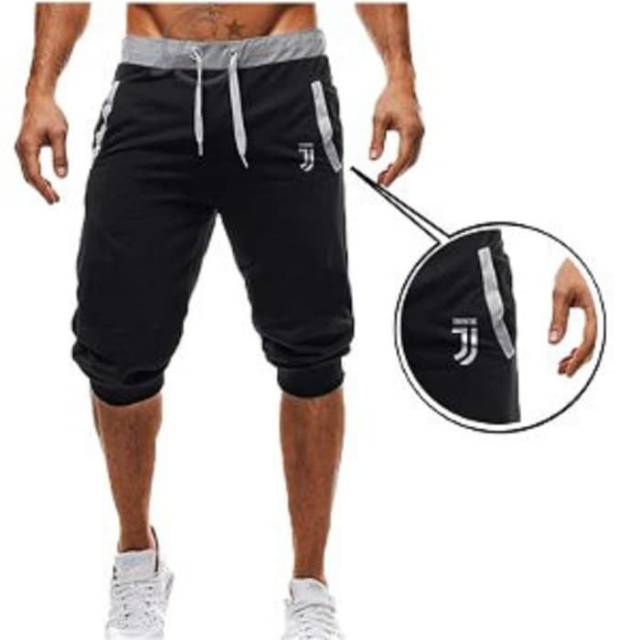 Celana joger pants training pendek Juventus